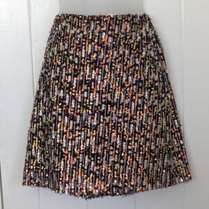 Anthropologie Corey Lynn Calter Sequin Skirt Maximalist Whimsigoth Rebel Punk 6